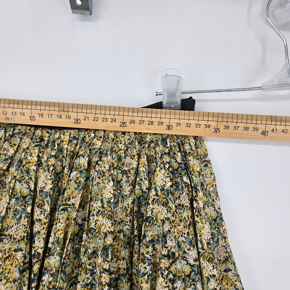 일본 빈티지 플라워 패턴 플레어 스커트 26 상품이미지4