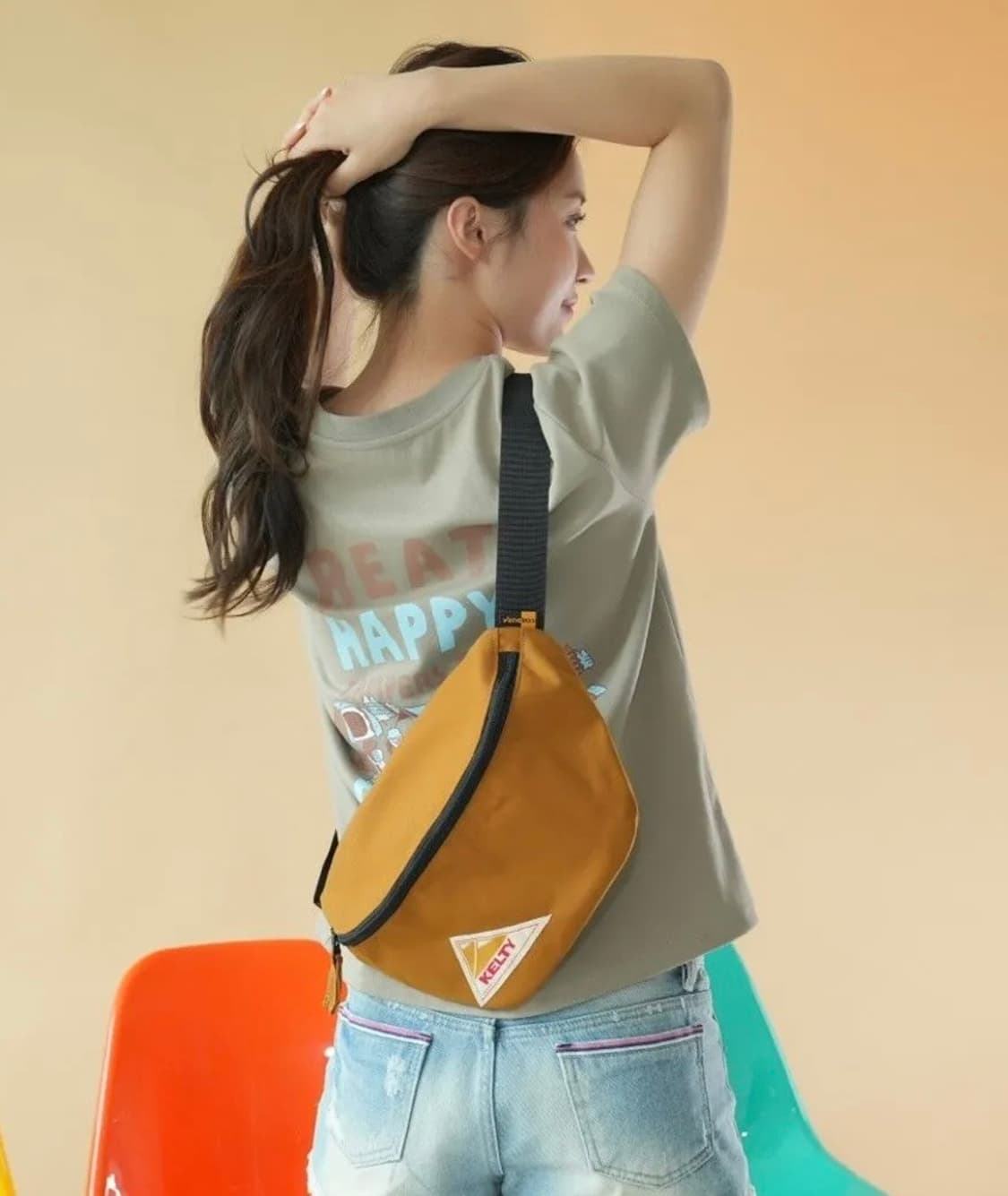 켈티 슬림패니 힙색 세이지 상품이미지2
