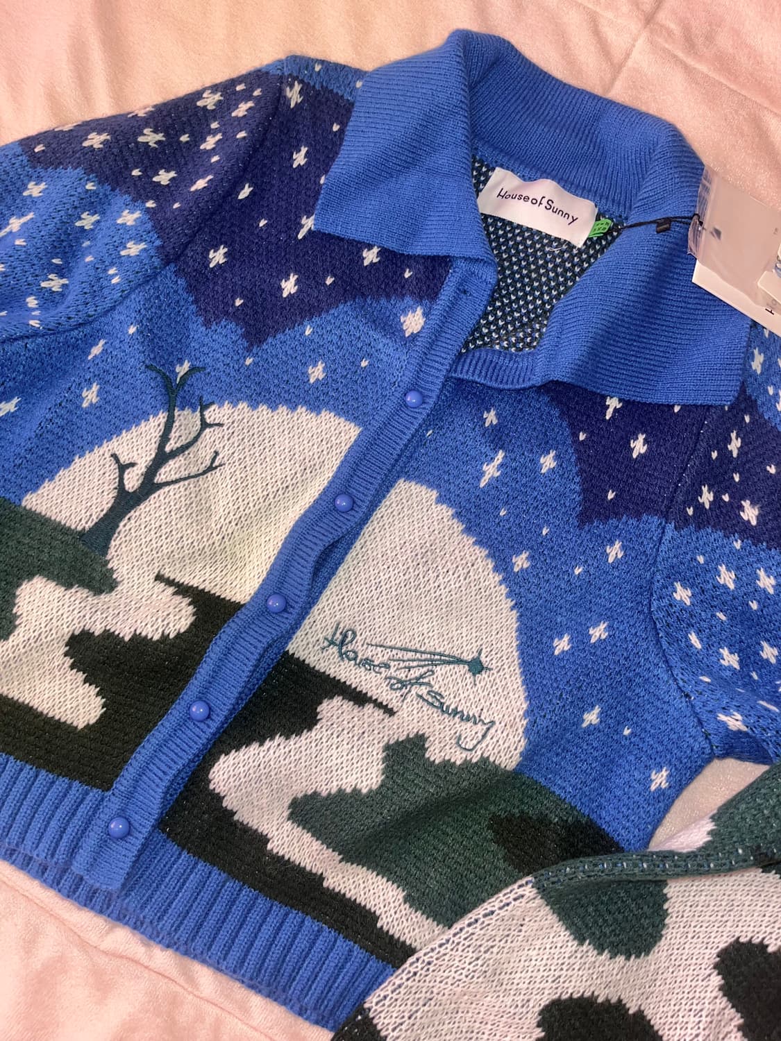 하우스오브써니 제니 가디건 나이트트리퍼 니트 마뗑킴글로니 상품이미지1