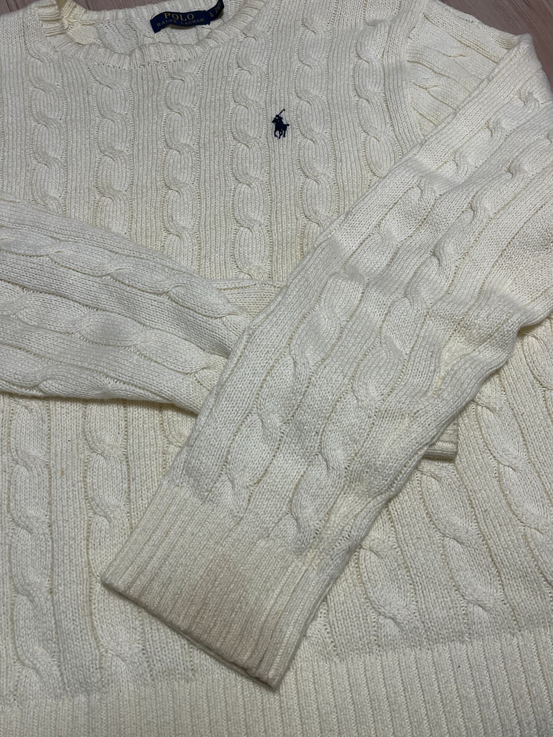[L]폴로랄프로렌 니트 _ 아이보리 상품이미지2