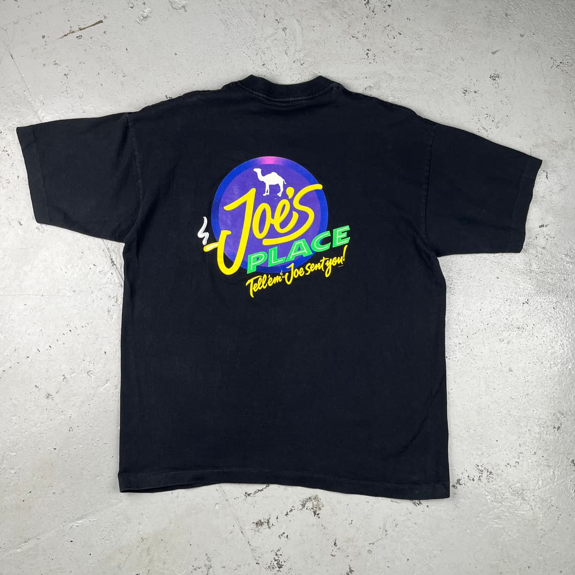 빈티지 카멜 Joe's Place 반팔티 상품이미지4
