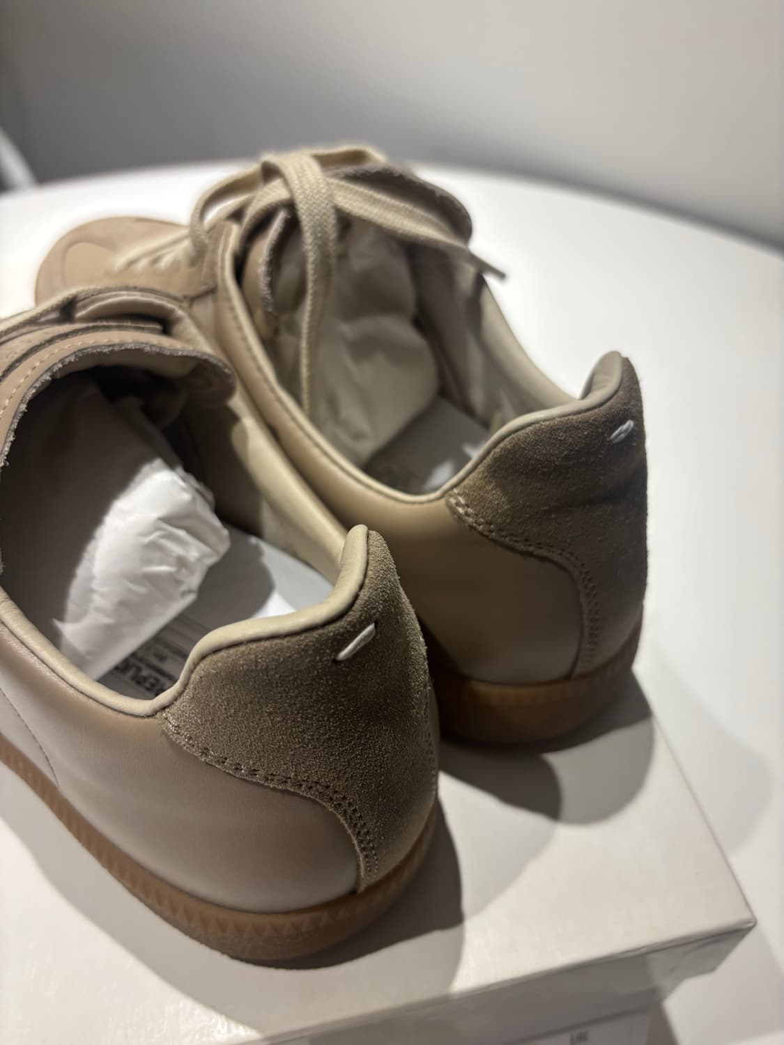 (새상품) 메종 마르지엘라 독일군 스니커즈 카키 270 상품이미지2