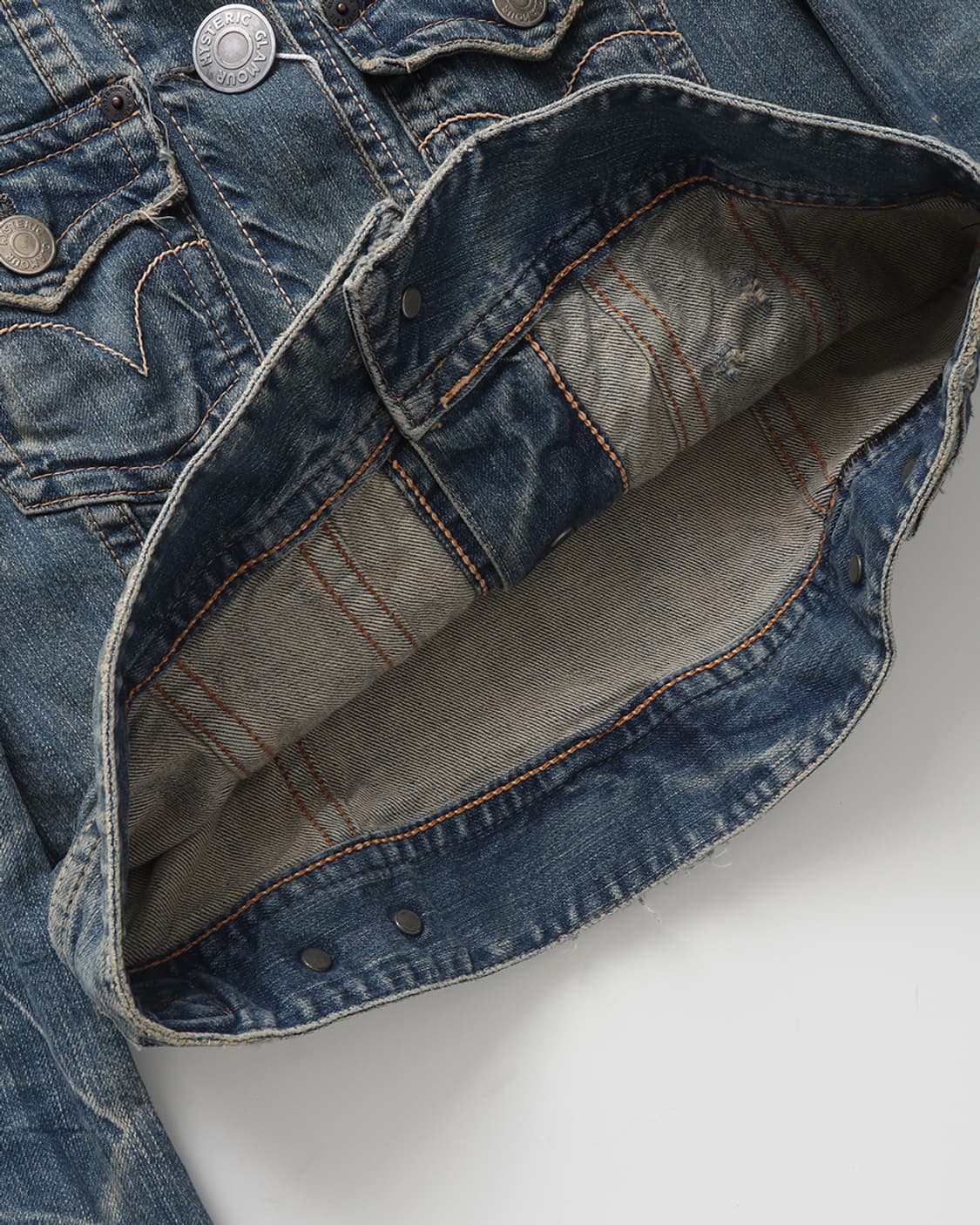 HYSTERIC GLAMOUR Backprint Denim Jacket 상품이미지7