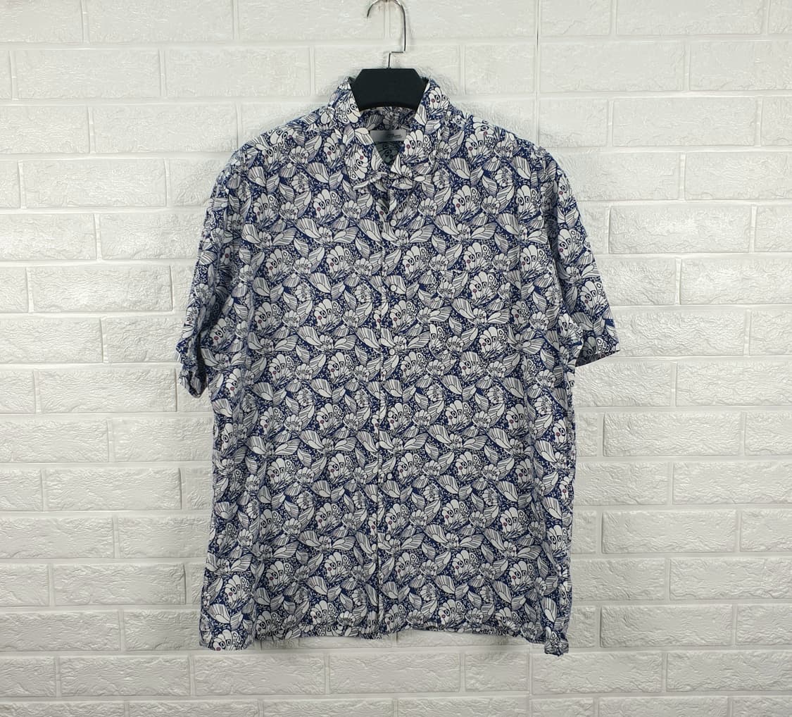 [110]듀퐁 나비 패턴 반팔 셔츠 상품이미지2