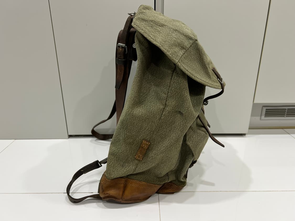 스위스군 캔버스 가죽 40리터 백팩 상품이미지3