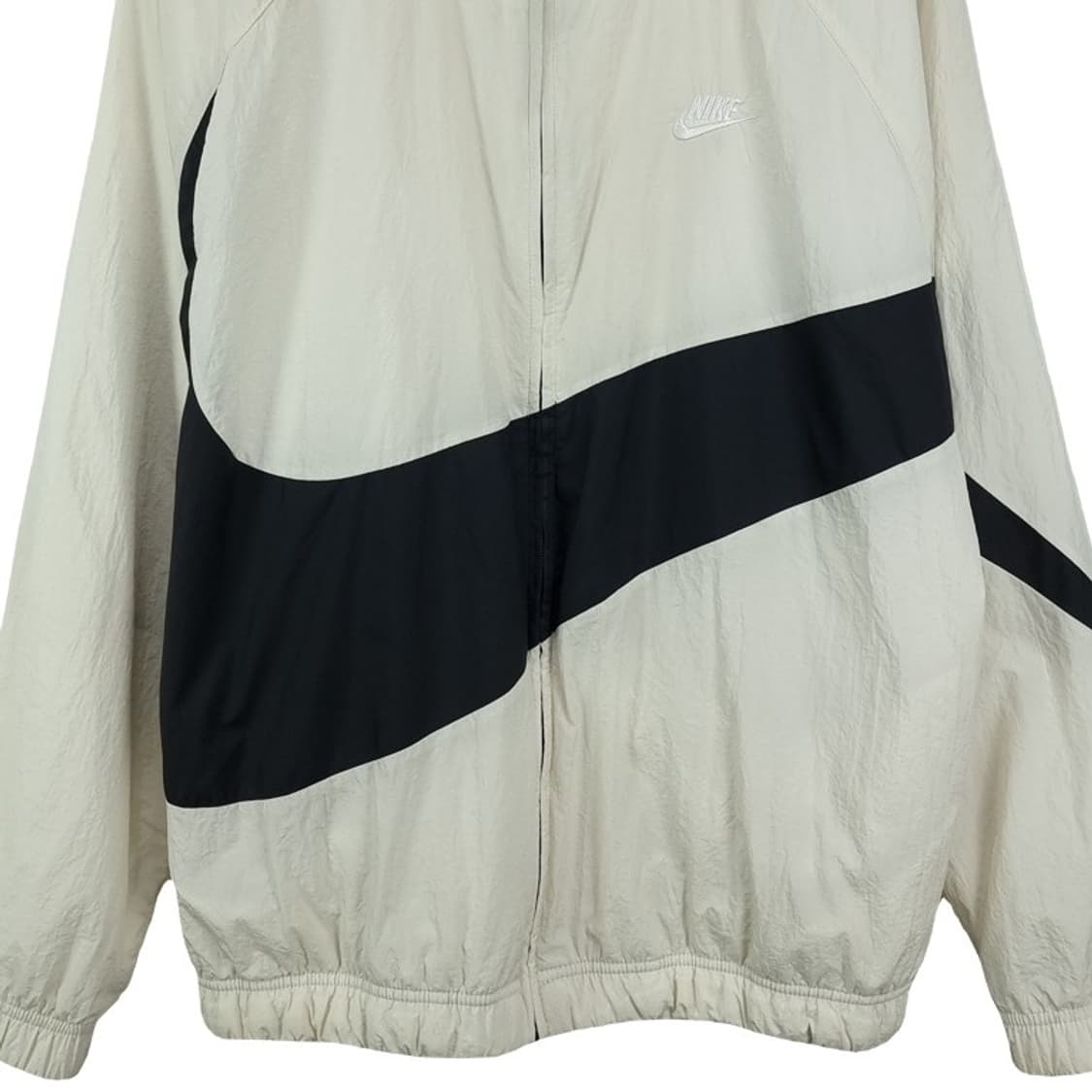 [나이키] 빅 스우시 오버사이즈 바람막이 자켓 아이보리 M19005 상품이미지5