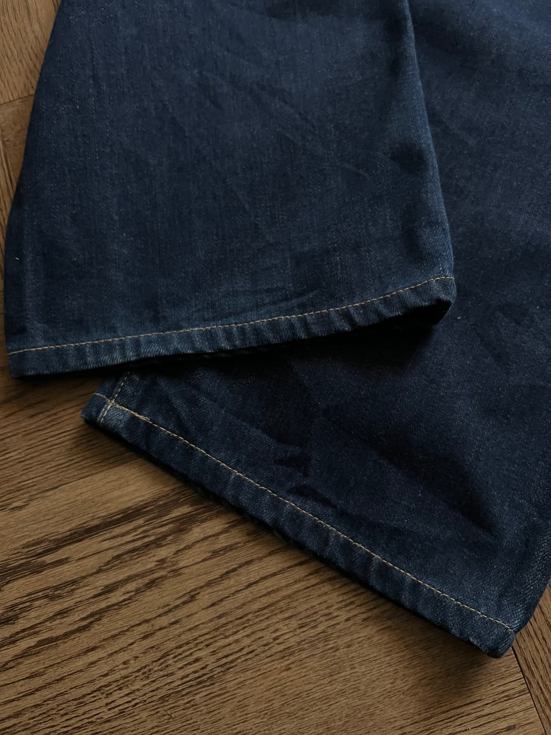 [36]00's 리바이스 재팬 502 빈티지 워싱 셀비지 데님 팬츠 상품이미지6