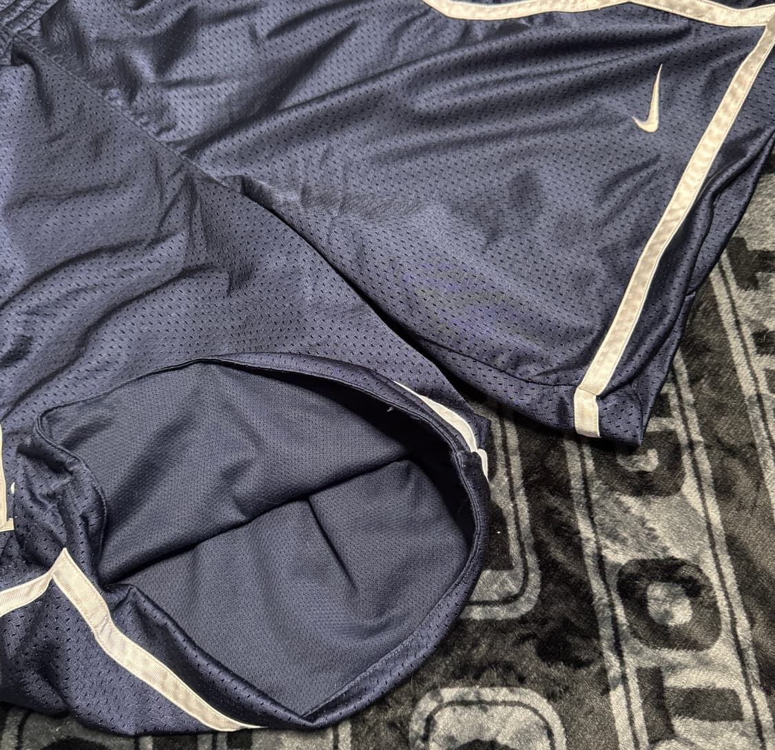 나이키 배스킷볼 쇼츠 네이비 실버 상품이미지4