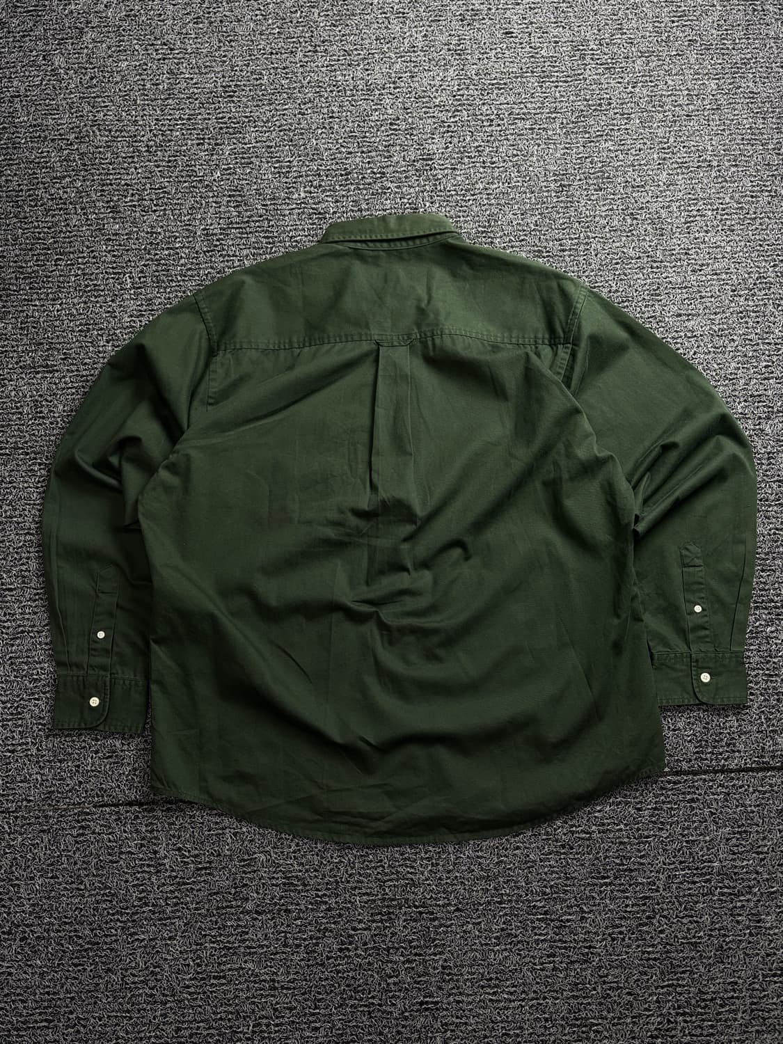 폴로 랄프로렌 포니 로고 박시핏 카키 셔츠 1465 상품이미지4