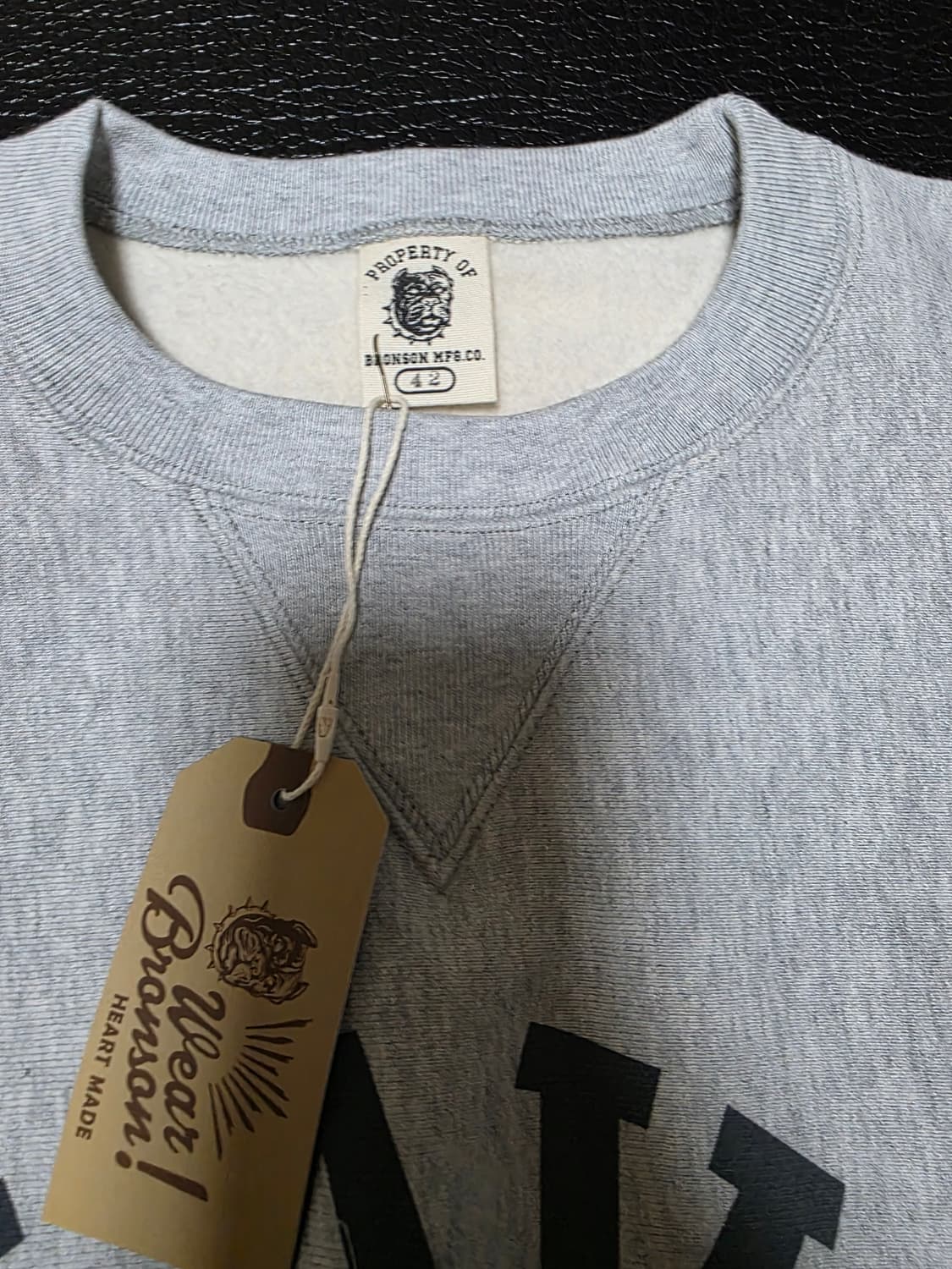 브론슨 NAVY 스웻셔츠 XL 새상품 상품이미지2