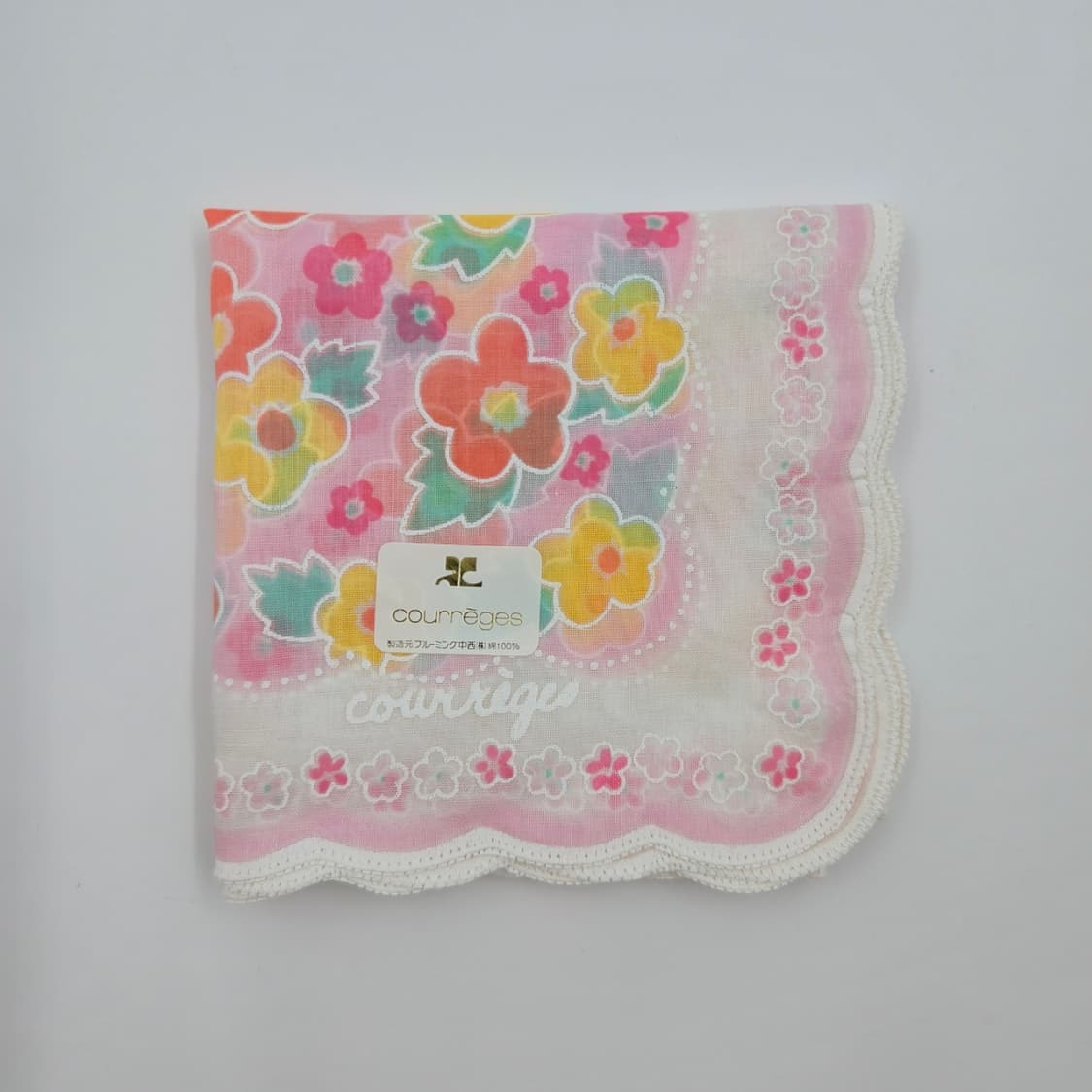 [새상품] courreges 꾸레쥬 손수건 스카프 - 10 상품이미지2