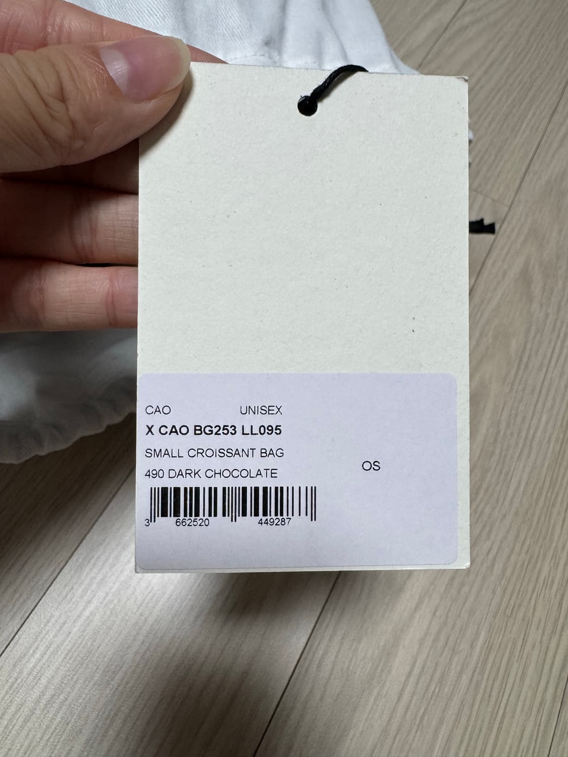 르메르 스몰 범백 (다크초콜렛) 크루아상백 상품이미지6