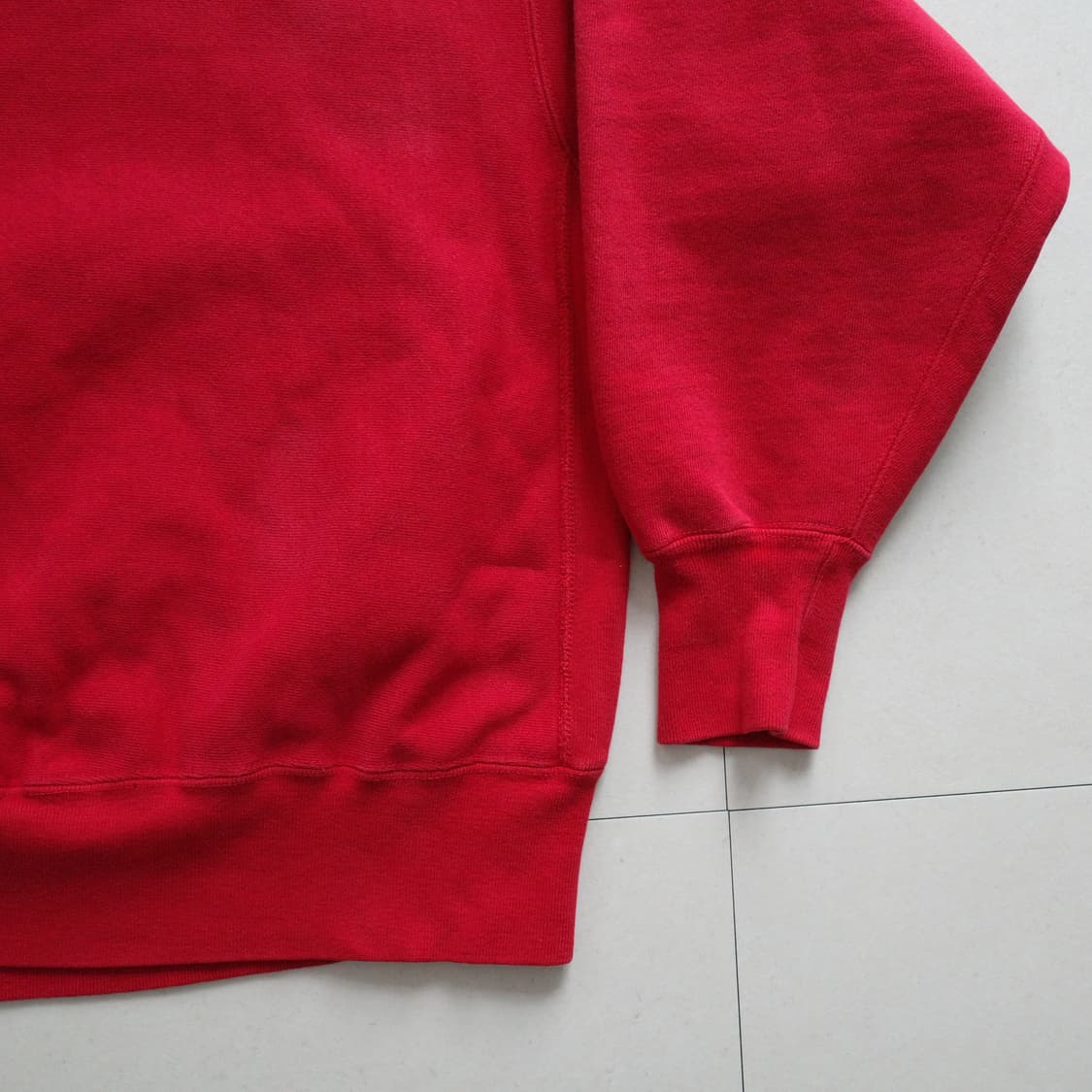 80s 챔피온 리버스위브 USA제 맨투맨 레드 M 상품이미지9