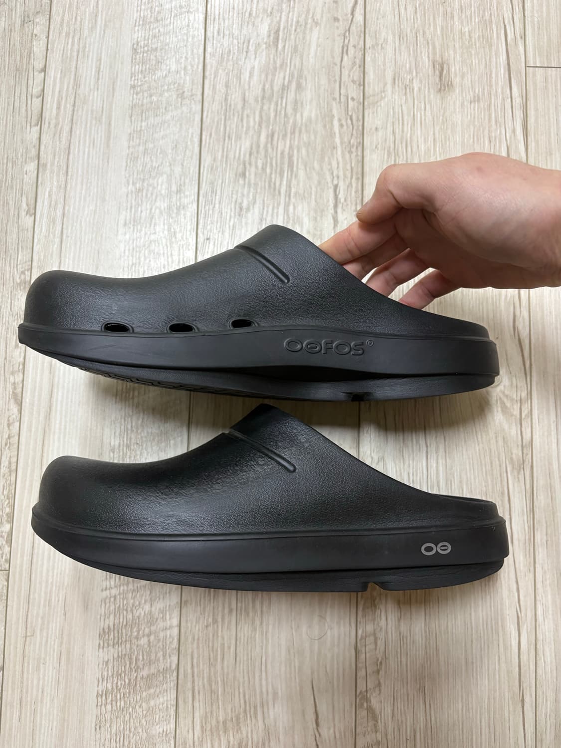 우포스 클로그 블랙 280 상품이미지2