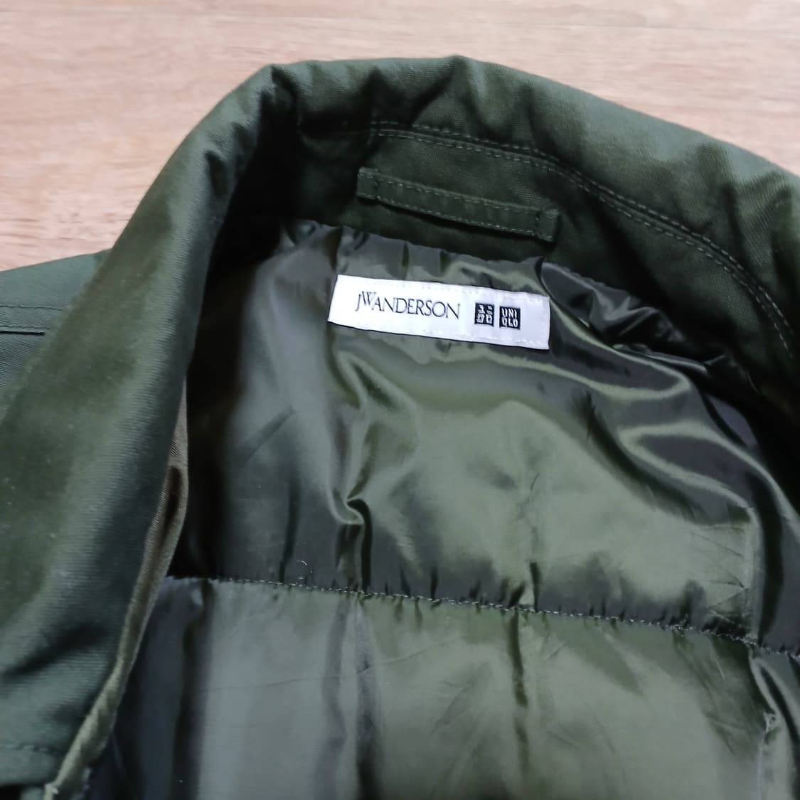 JW앤더슨 유니클로 누빔 코트 점퍼 패딩 자켓 100 L 상품이미지8