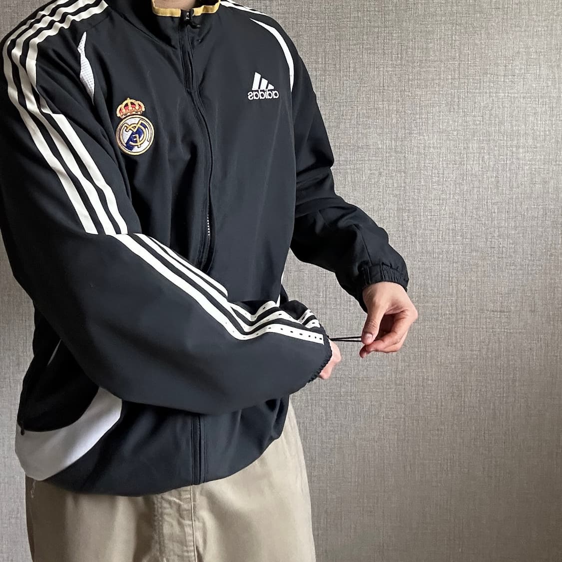 아디다스 06-07 레알 마드리드 트레이닝 바람막이 상품이미지4