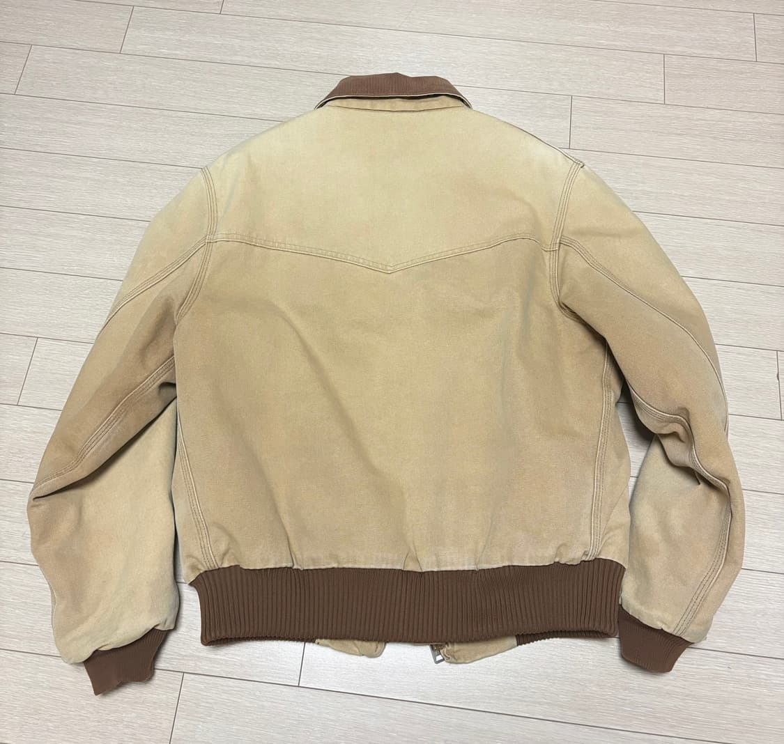 (XL) 칼하트 J13 산타페 베이지 봄버 자켓 상품이미지3