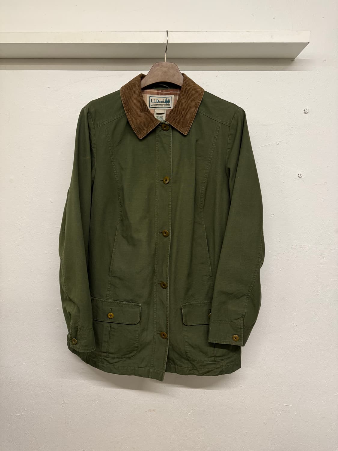 엘엘빈 올리브그린 헌팅자켓 상품이미지1