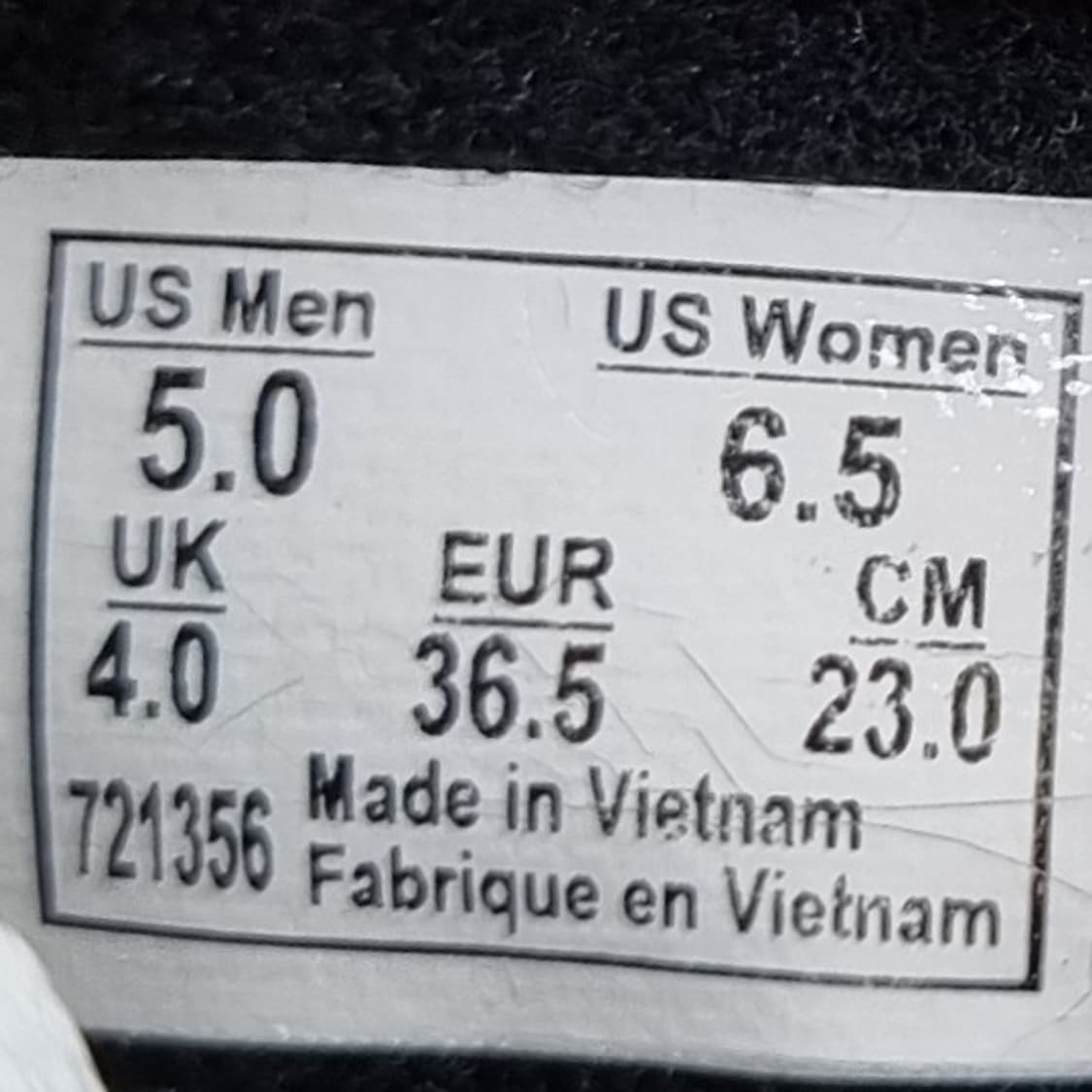 반스 스케이트 블랙 여성하이탑235 상품이미지6