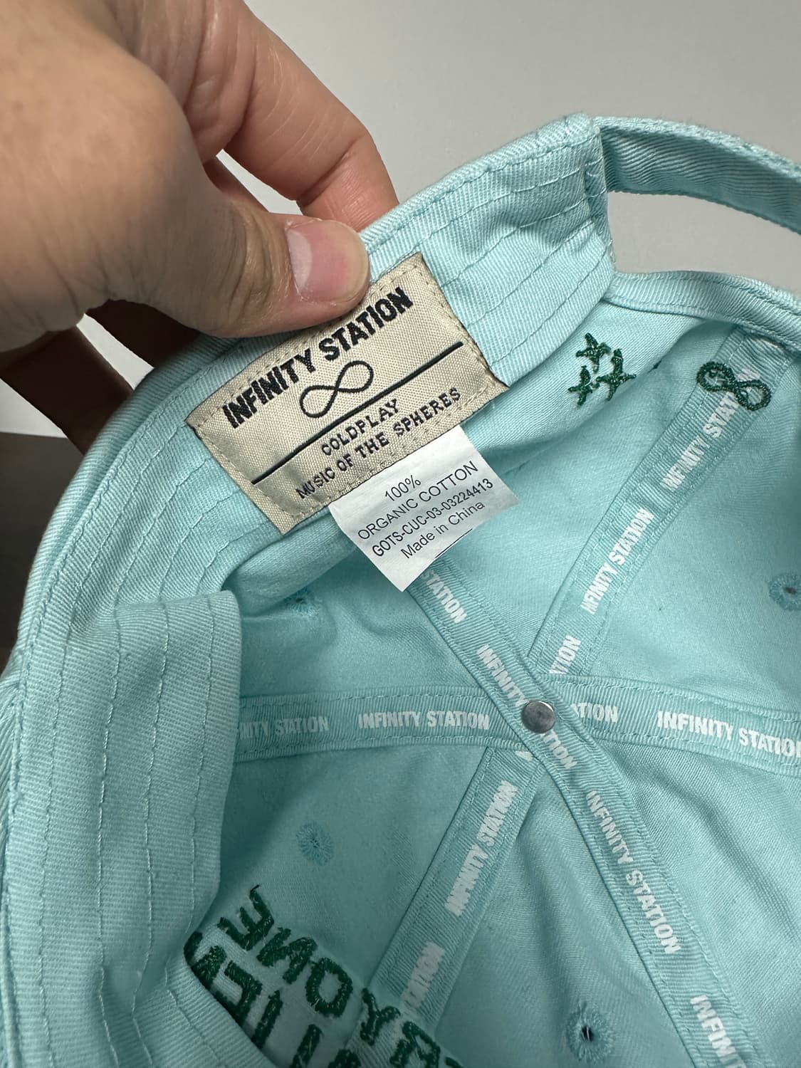 콜드플레이 Alien 모자 상품이미지6