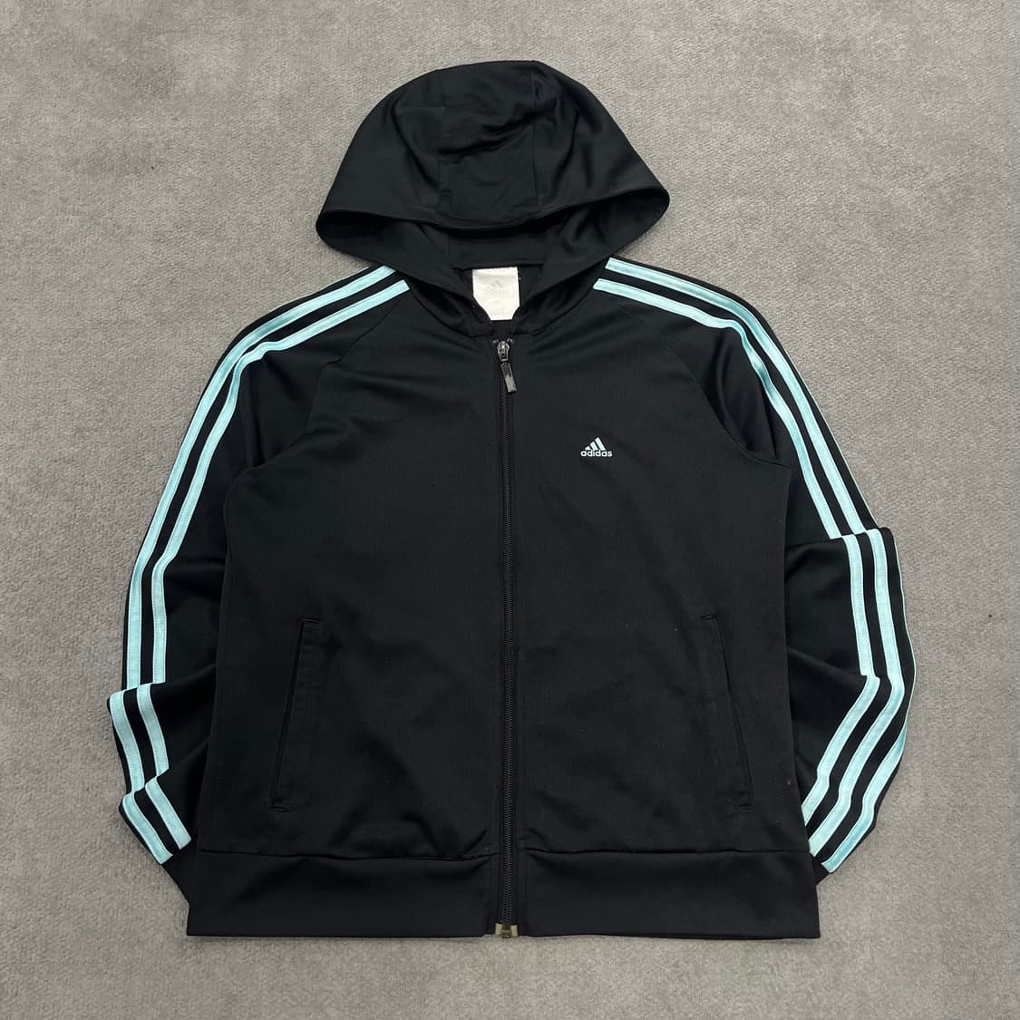 100 아디다스 검하 메쉬 후드집업 져지 상품이미지1