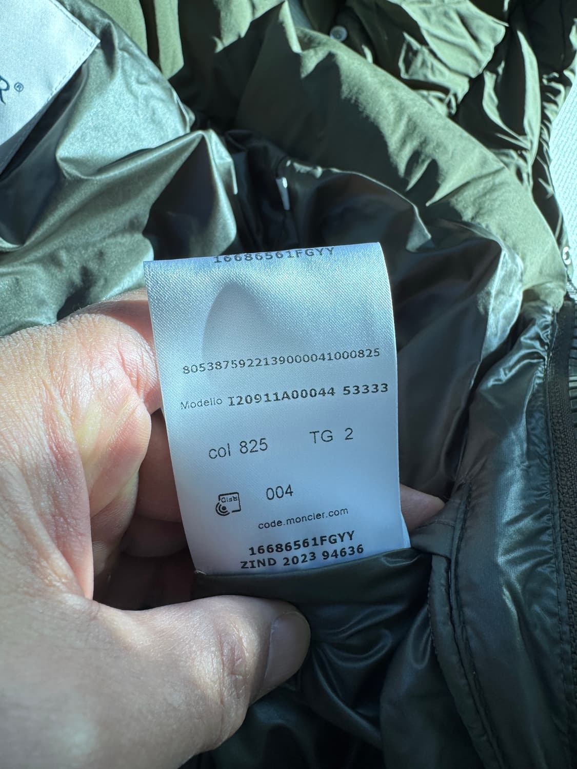 몽클레어 베제르 2사이즈 새상품급 상품이미지5