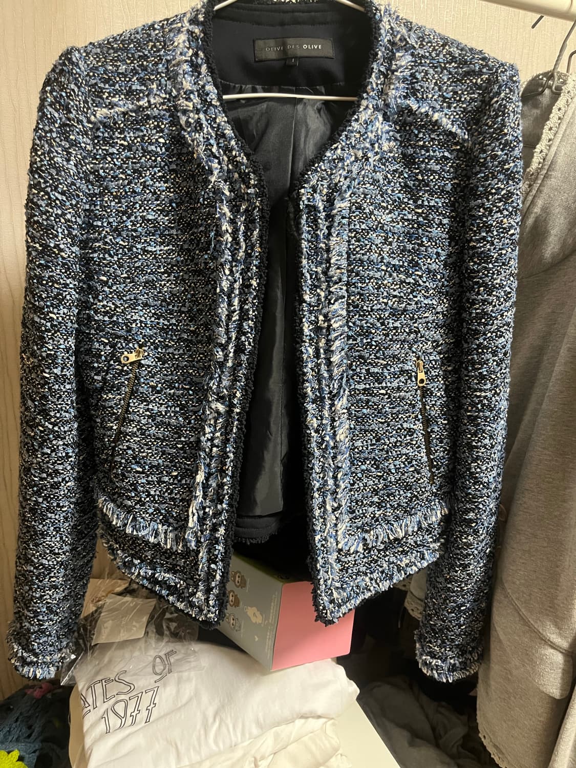 트위드 자켓 상품이미지1