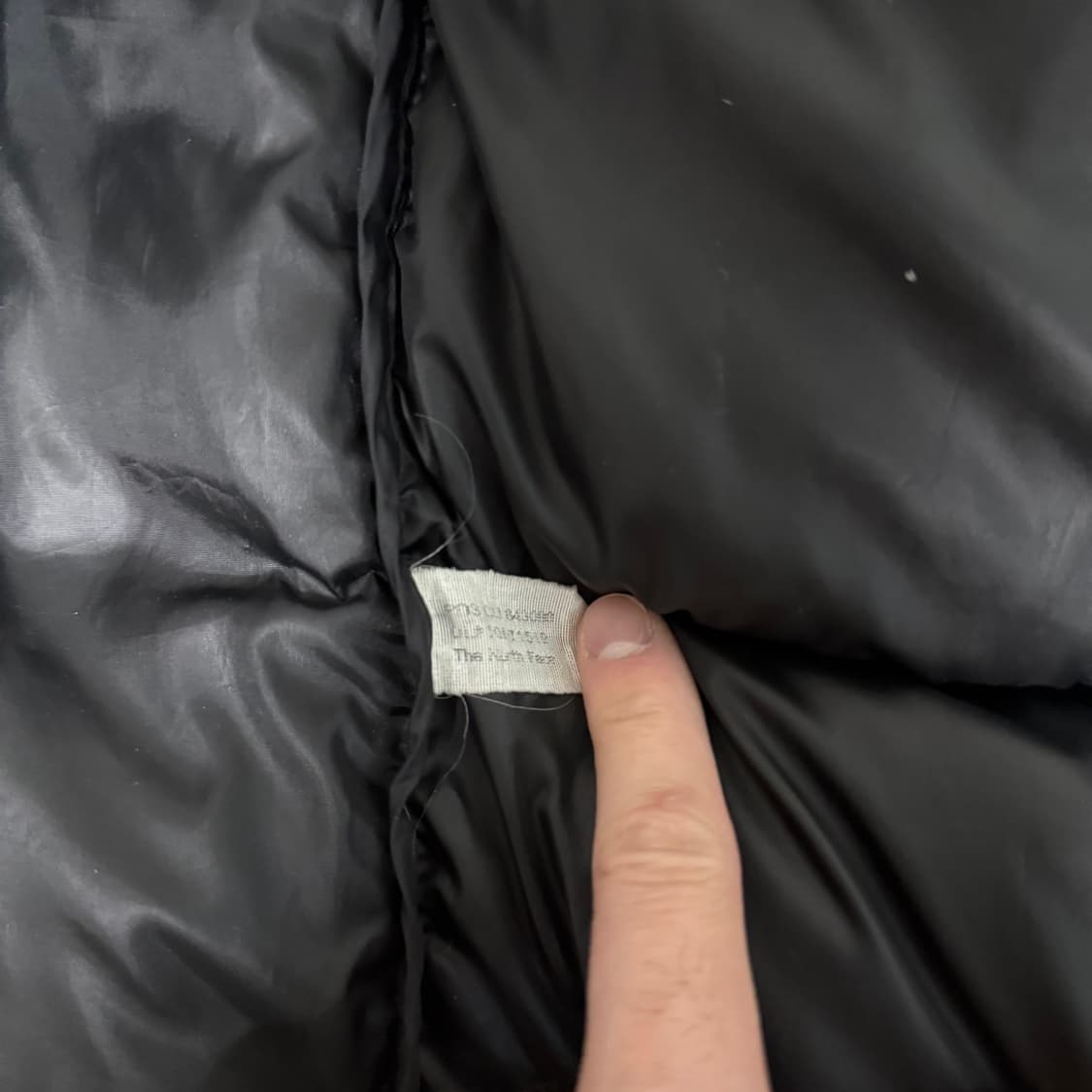 (XL) 해외판 700 노스페이스 눕시 1996 패딩 블랙 상품이미지7