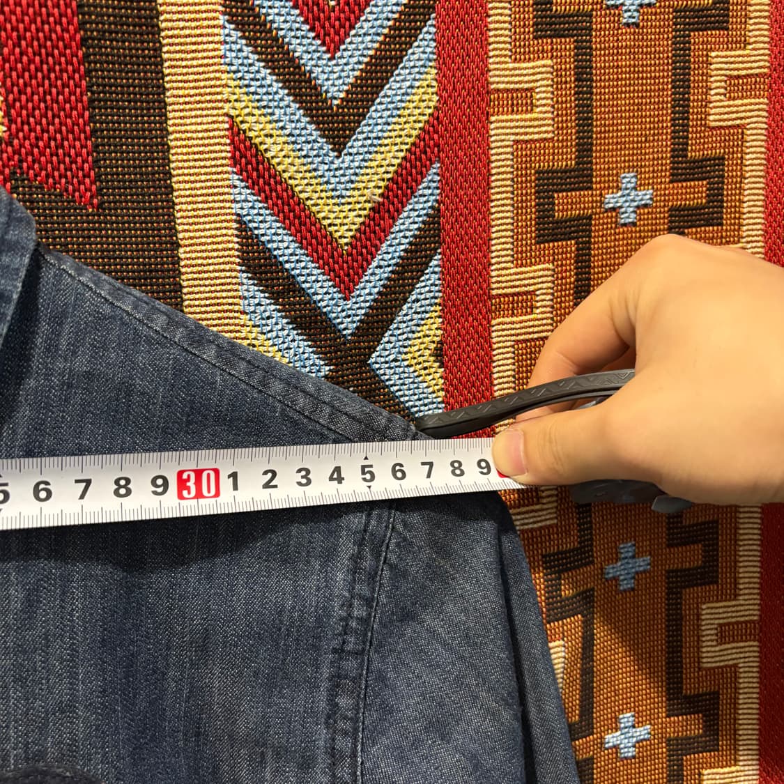 폴로 랄프로렌 빈티지 데님 셔츠 상품이미지5