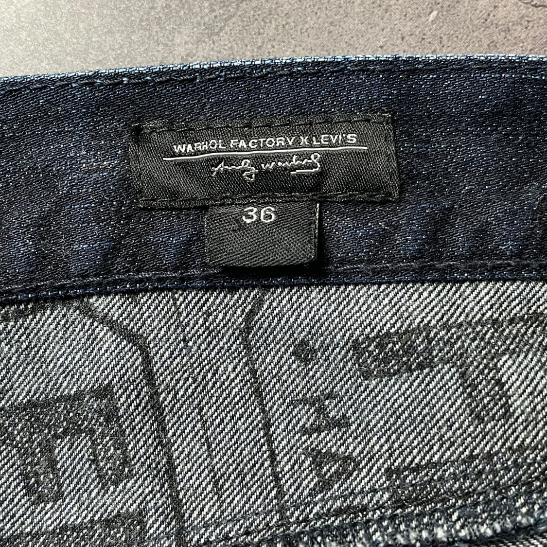 LEVI'S 리바이스 빈티지 인디고 코튼 데님 팬츠 A00640 상품이미지8