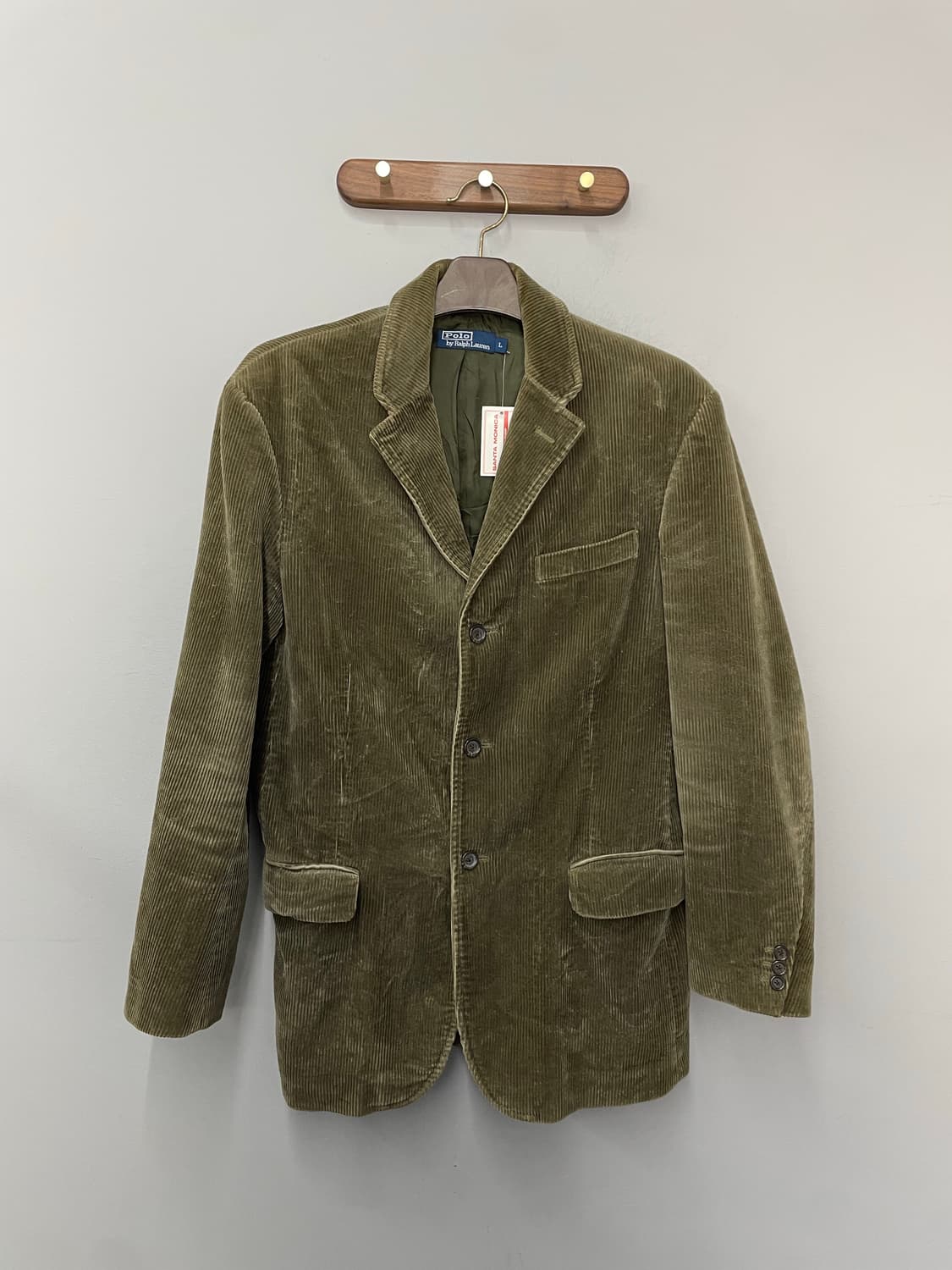 폴로 랄프로렌 00s 카키 코듀로이 블레이저 자켓 H2589 상품이미지2
