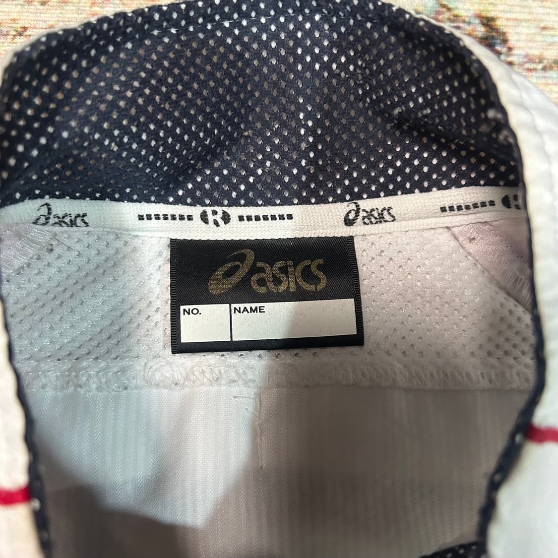 [L] 00s 아식스 올드스쿨 바람막이 자켓 상품이미지5