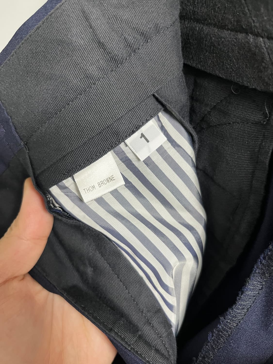 톰브라운 수트 네이비 상품이미지9