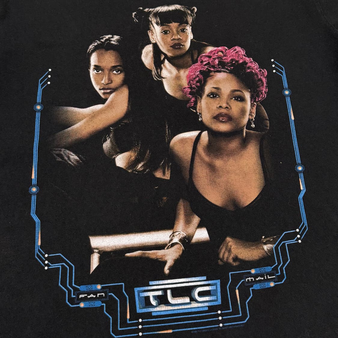 빈티지 90s TLC Fan Mail Tour Rap Tee 상품이미지3
