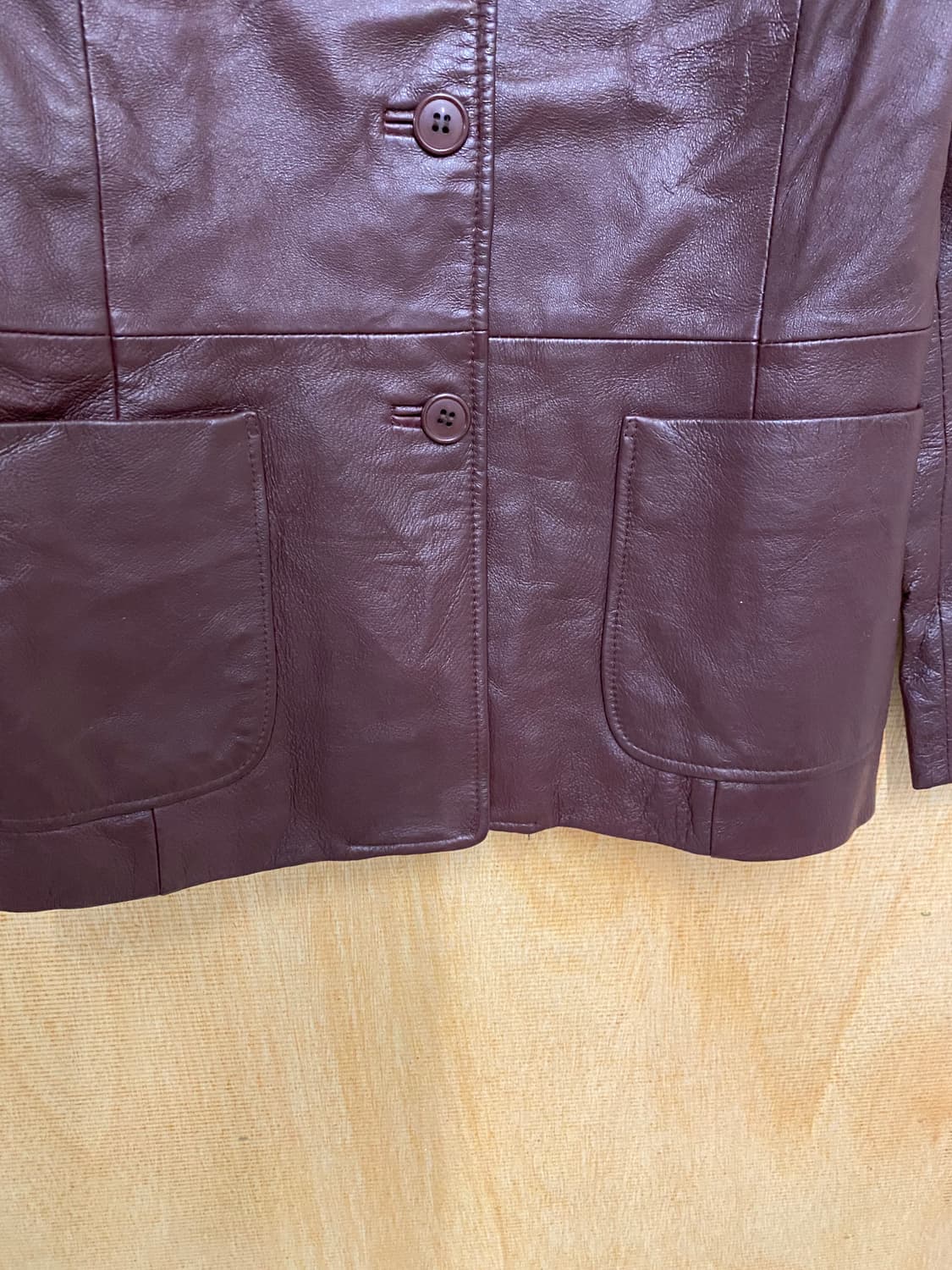 VTG leather jacket 빈티지 레더 블레이저 자켓 상품이미지4