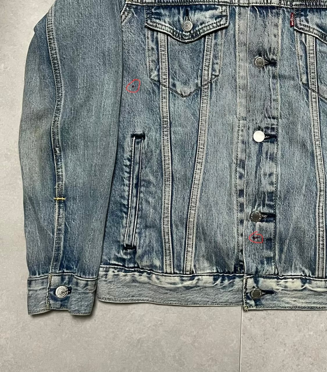 [M] 리바이스 프리미엄 빅E 데님 청자켓 트러커자켓 상품이미지6