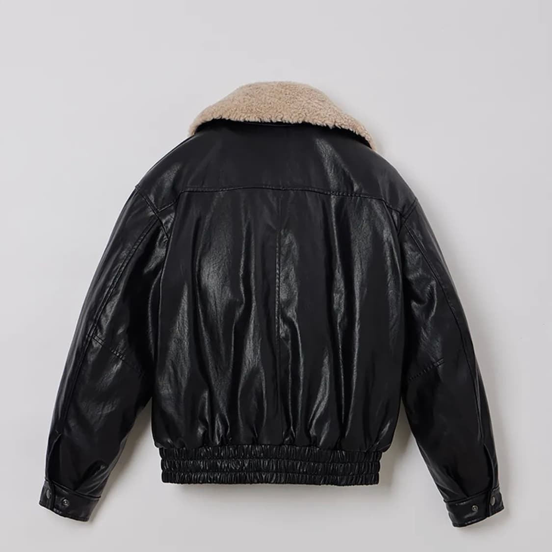 필더스 FIELDERS 퍼 카라 가죽 자켓 상품이미지5
