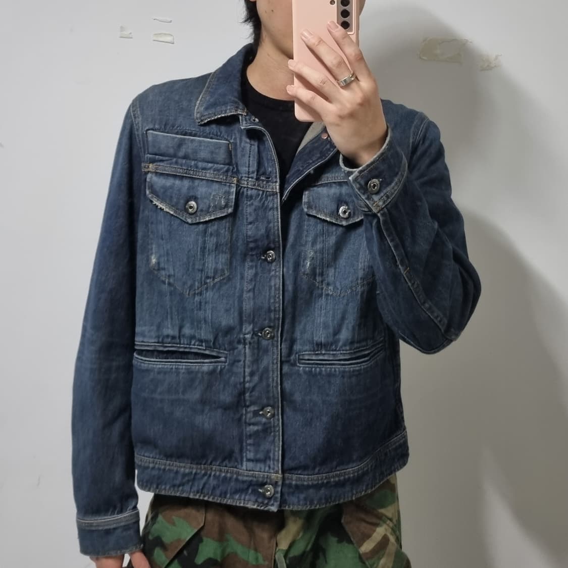 지스타로우 데님자켓 상품이미지3