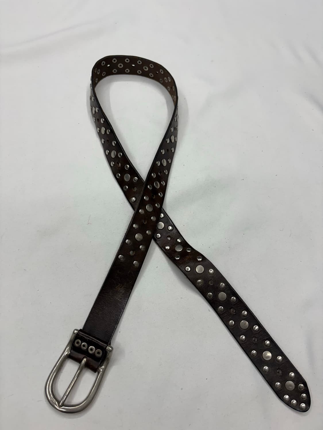 빈티지 웨스턴 카우보이 스터드 벨트 상품이미지3