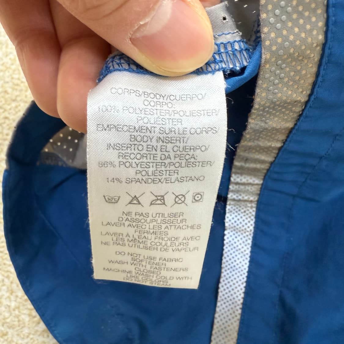 [실측확인] 살로몬 바람막이 윈드 자켓 0107T1 상품이미지4