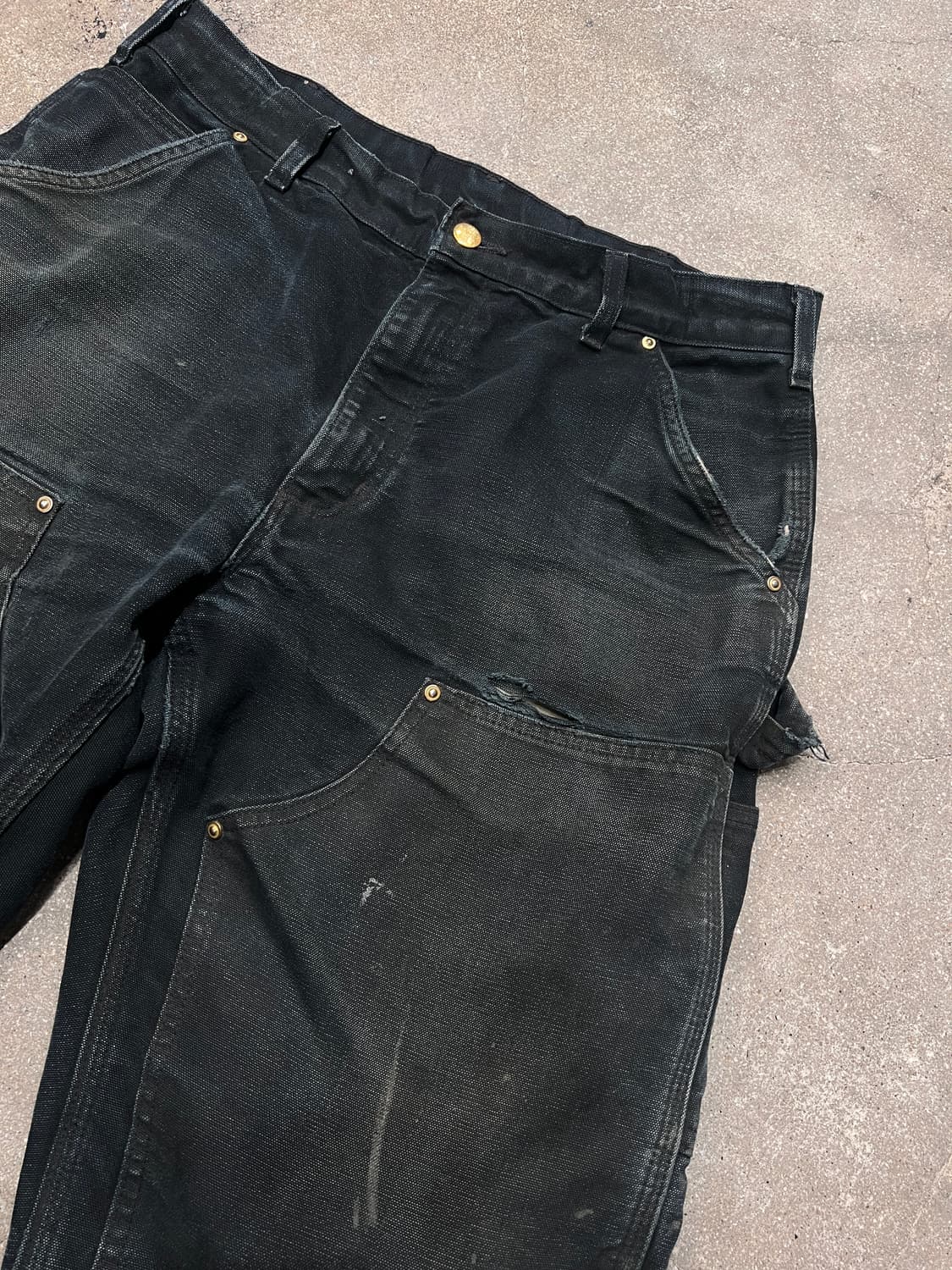 칼하트 더블니 B01 BLK 상품이미지4