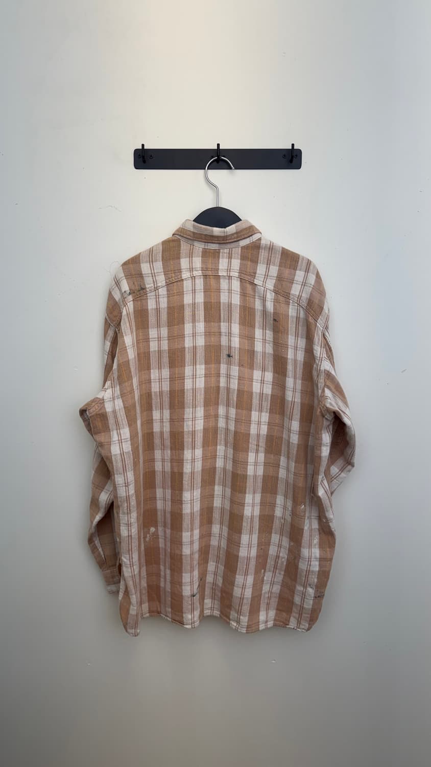 Bowwow 페인트 플란넬 셔츠 M 상품이미지4