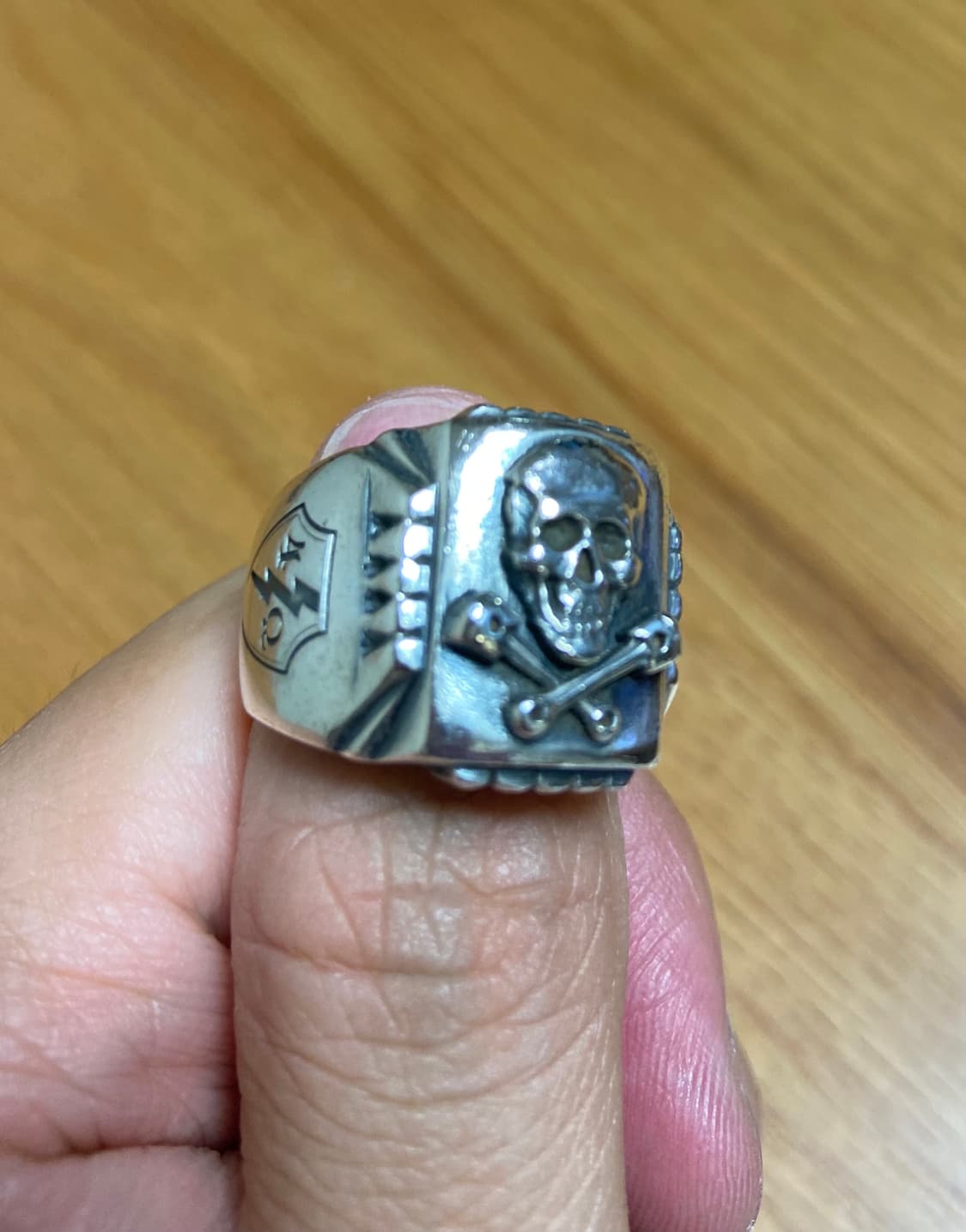 네이버후드 925 실버링 상품이미지2