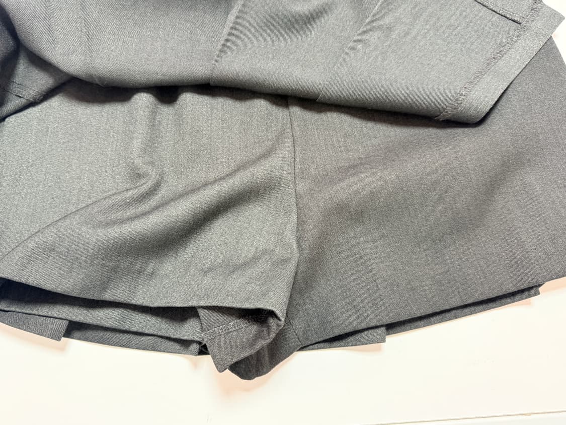 오픈숄더 블라우스 플리츠 치마바지 스커트 코디세트 상품이미지4