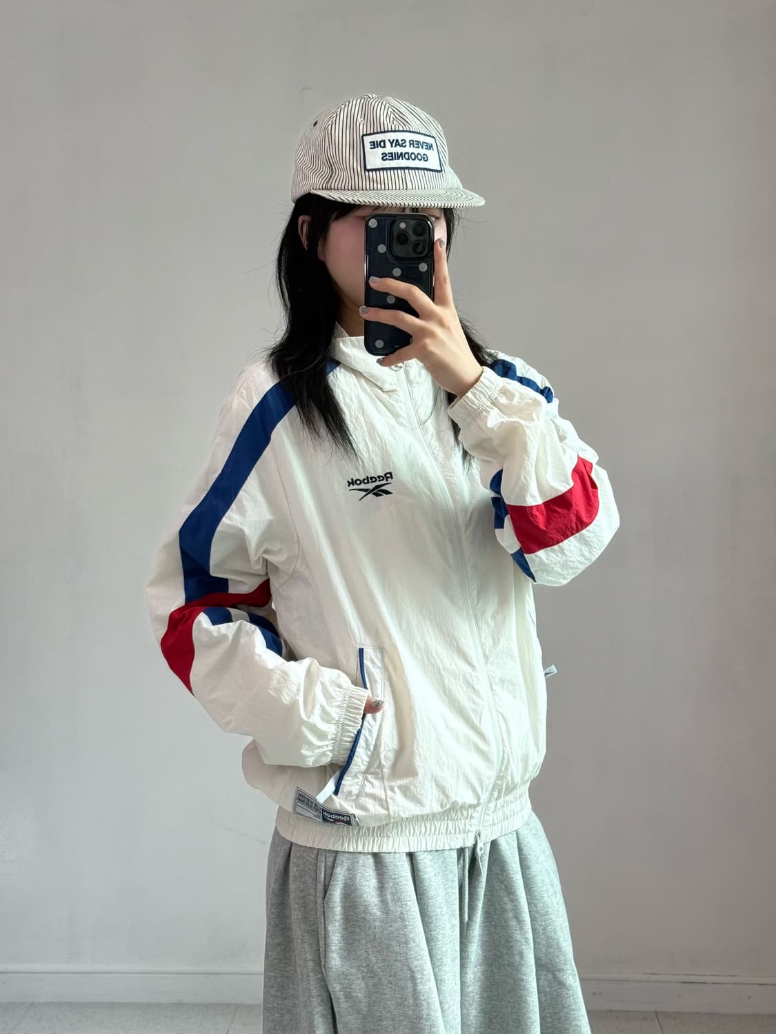 리복 웜업 바람막이 상품이미지2