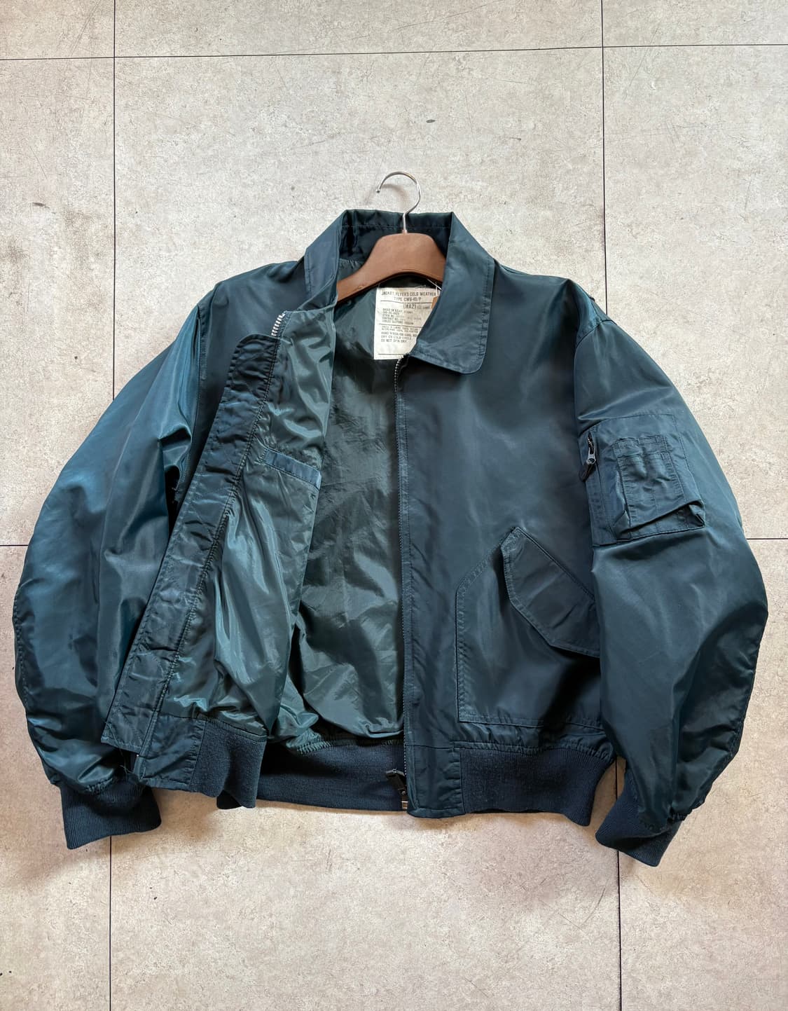COBLES cwu-45p 플라이트 자켓 네이비 상품이미지2