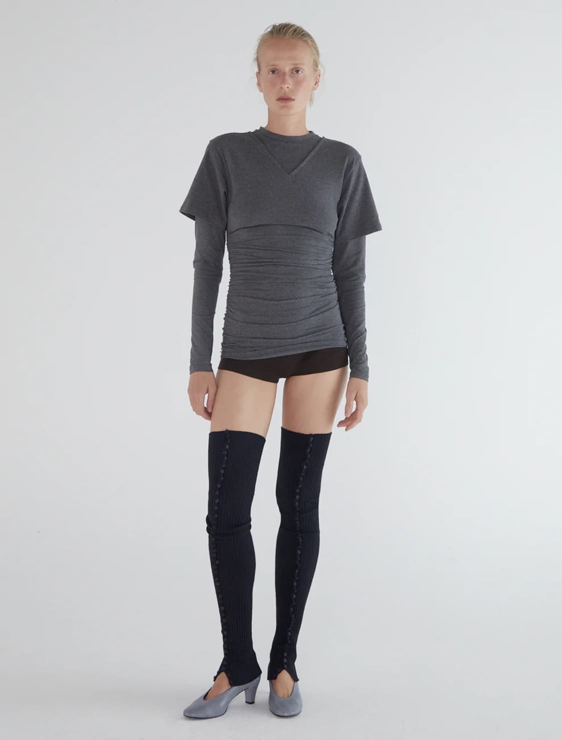 [S,M]팔로마울 Tintin 레이어드 티셔츠 상품이미지3