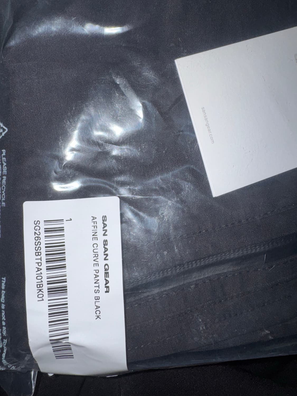 1 사이즈) 산산기어 어파인 팬츠 상품이미지2