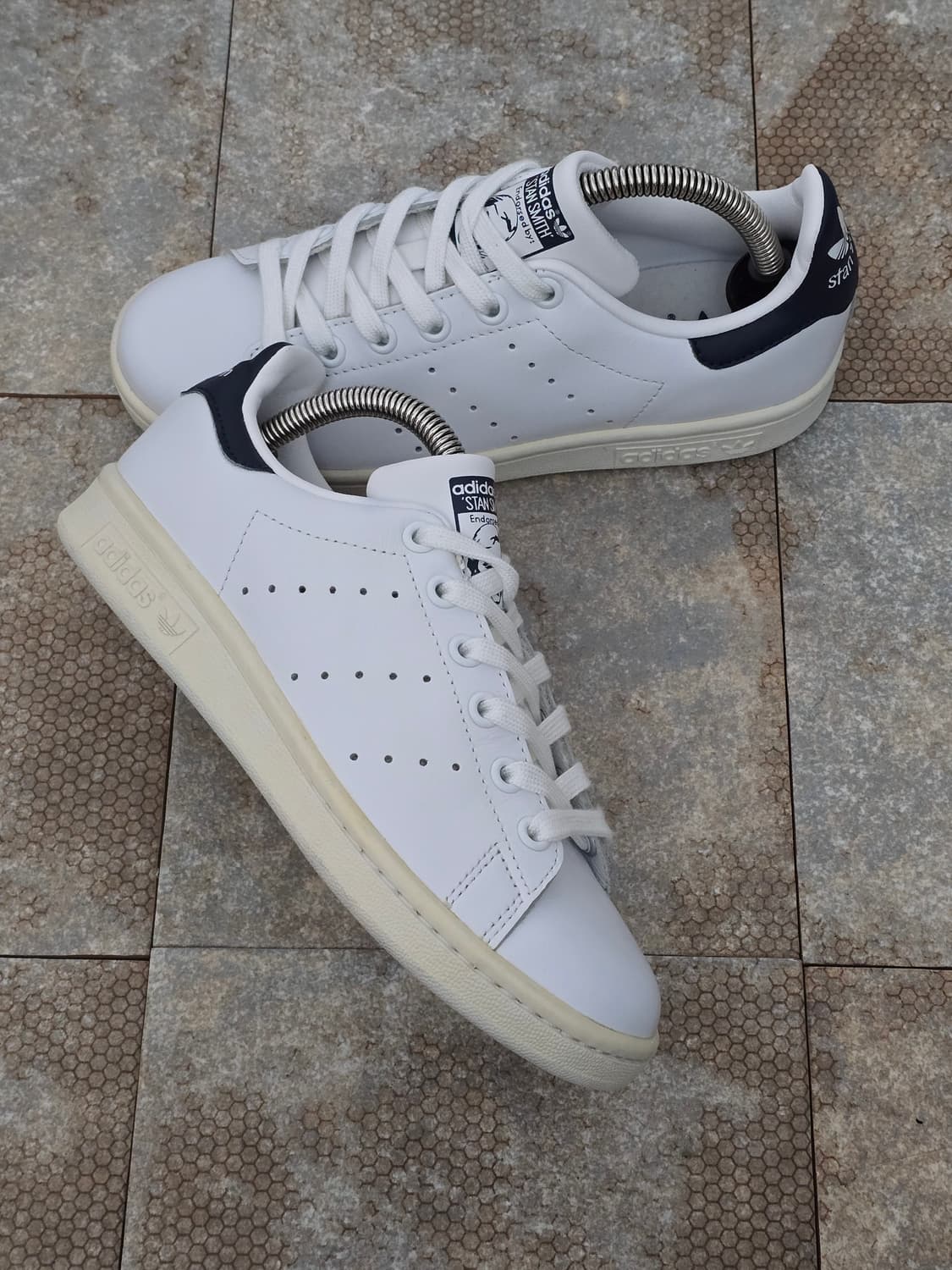 (220)아디다스 스탠스미스 화이트 네이비 상품이미지6