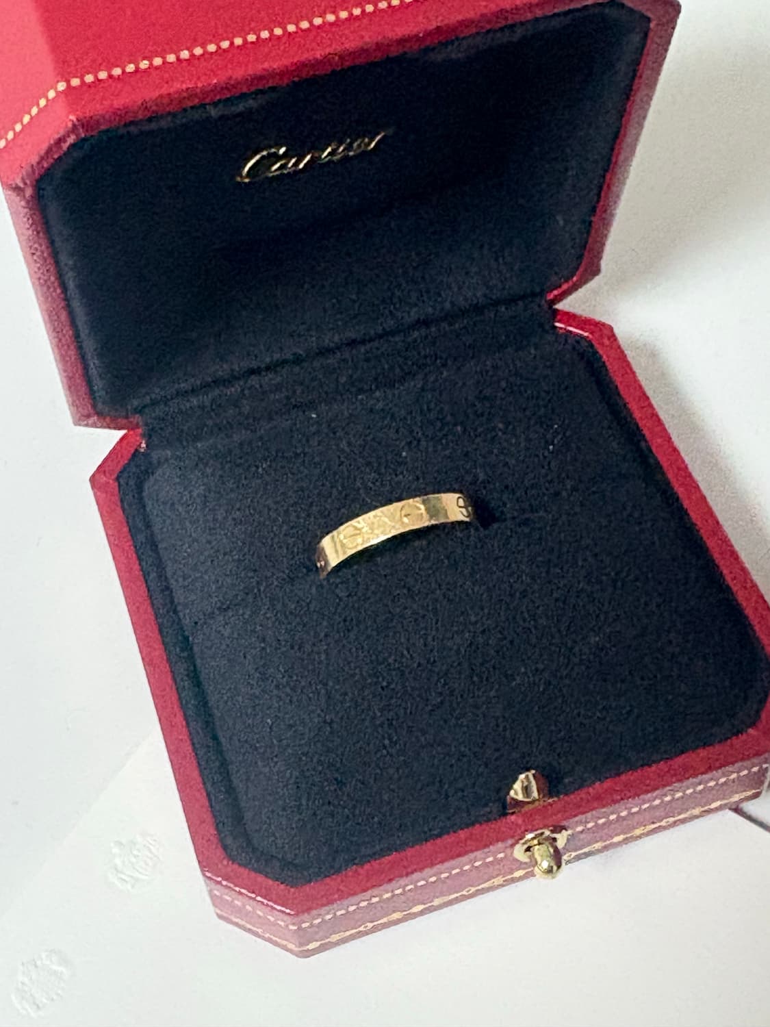 까르띠에 러브링 옐로우골드 56호 상품이미지2